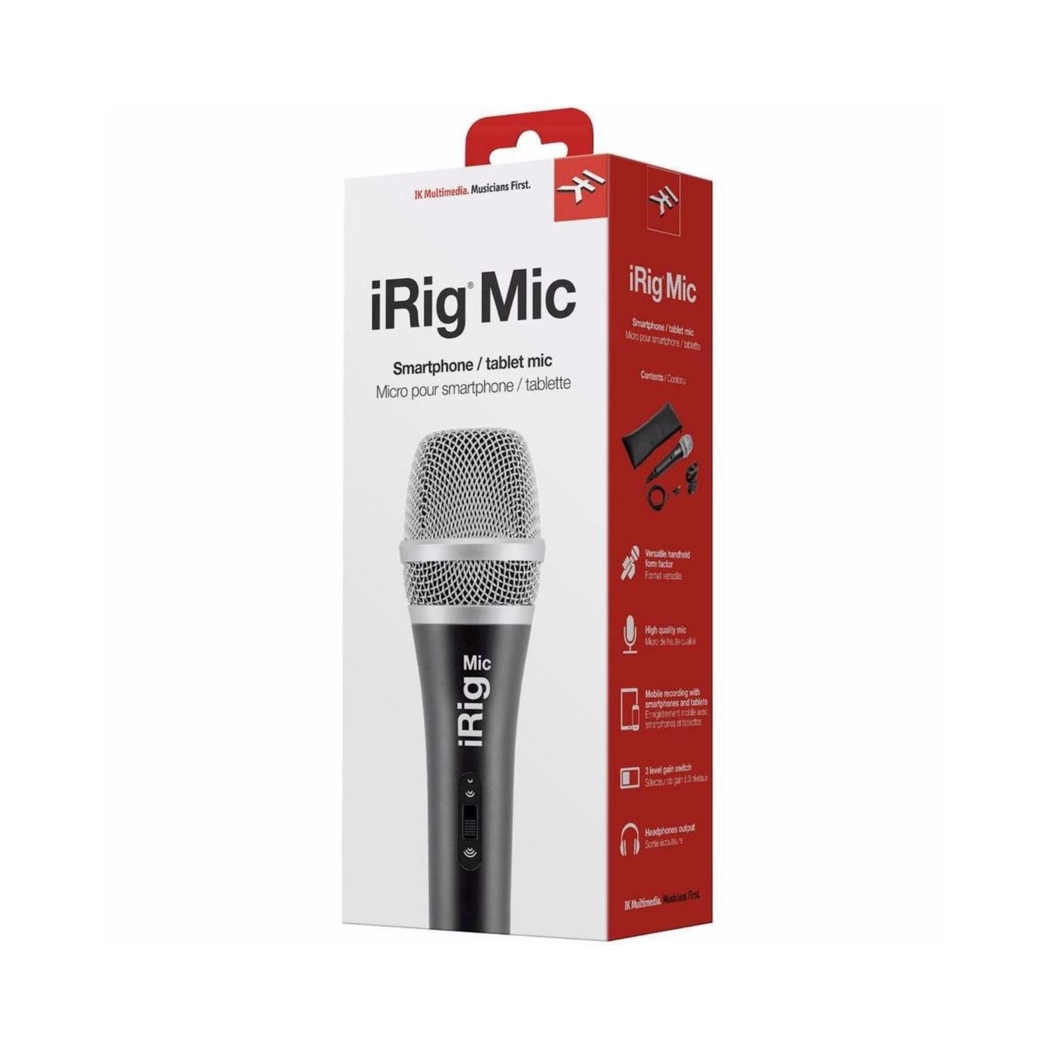 Foto 4 pulgar | Micrófono de Condensador Ik Multimedia Irig Mic