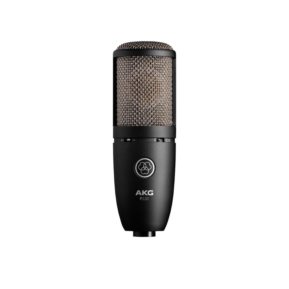 Micrófono Condensador para Estudio Akg P220 color Negro