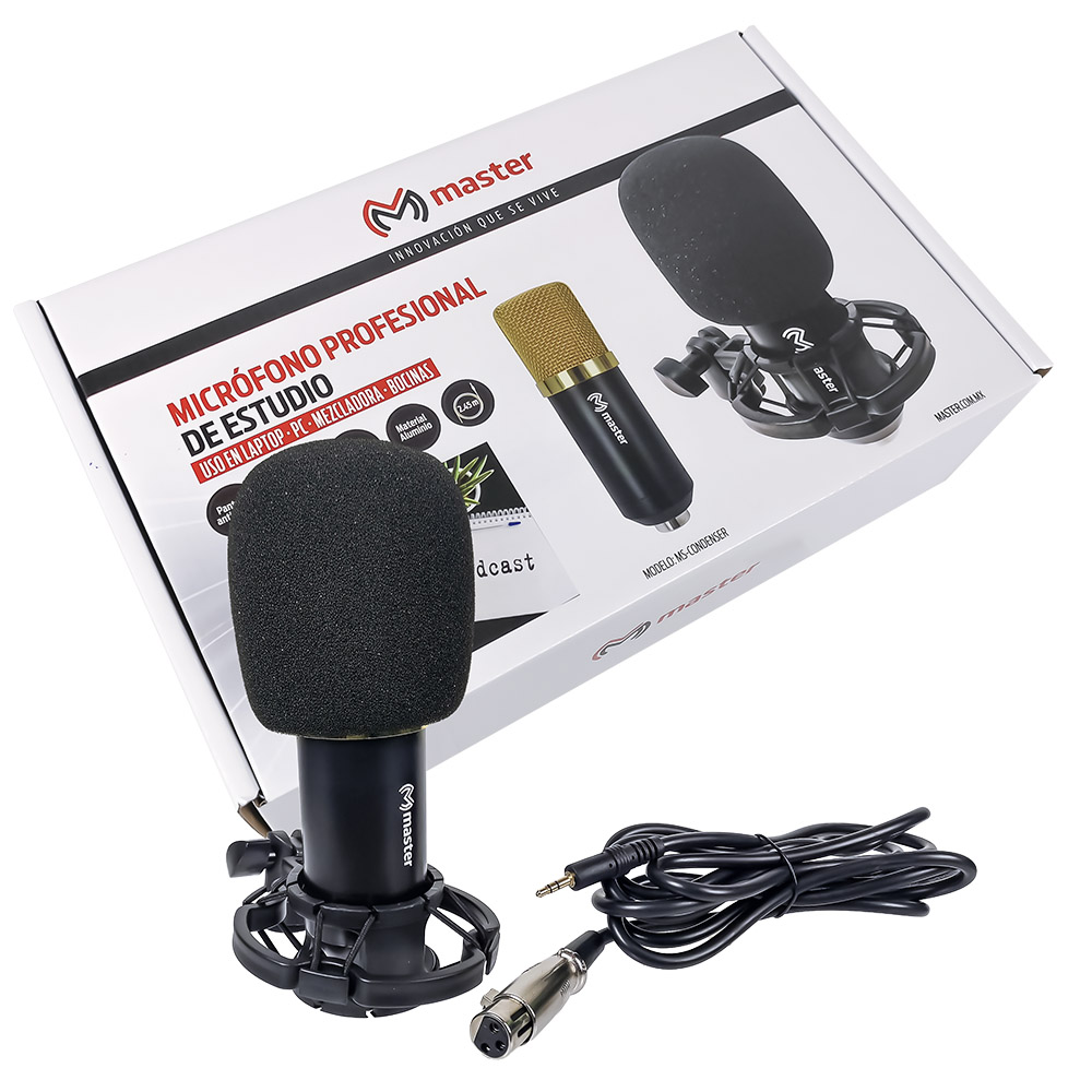 Foto 5 | Micrófono De Condensador Master Ms-condenser