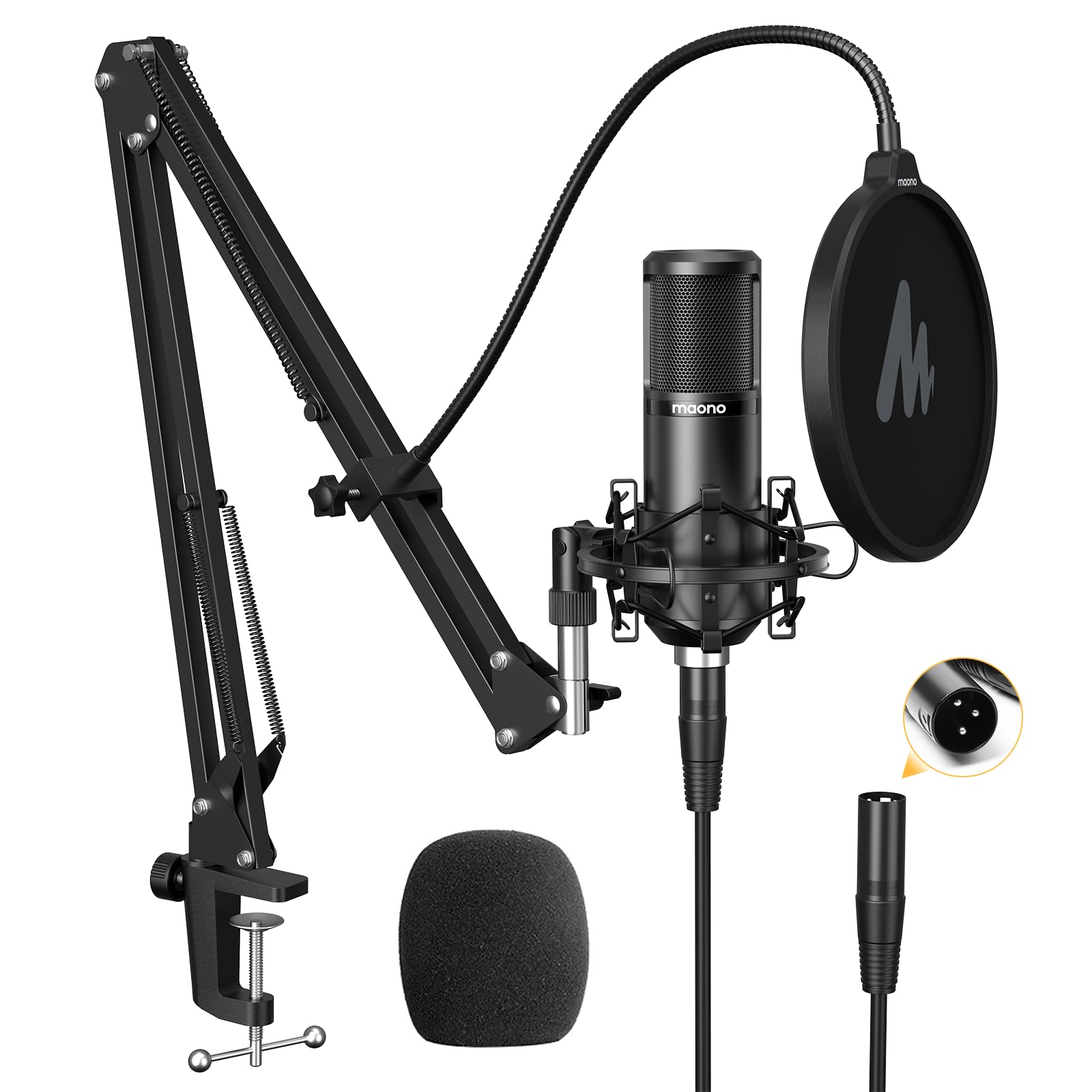 Foto 2 pulgar | Micrófono De Condensador Maono Pm320s Cardioid Studio Recording - Venta Internacional.