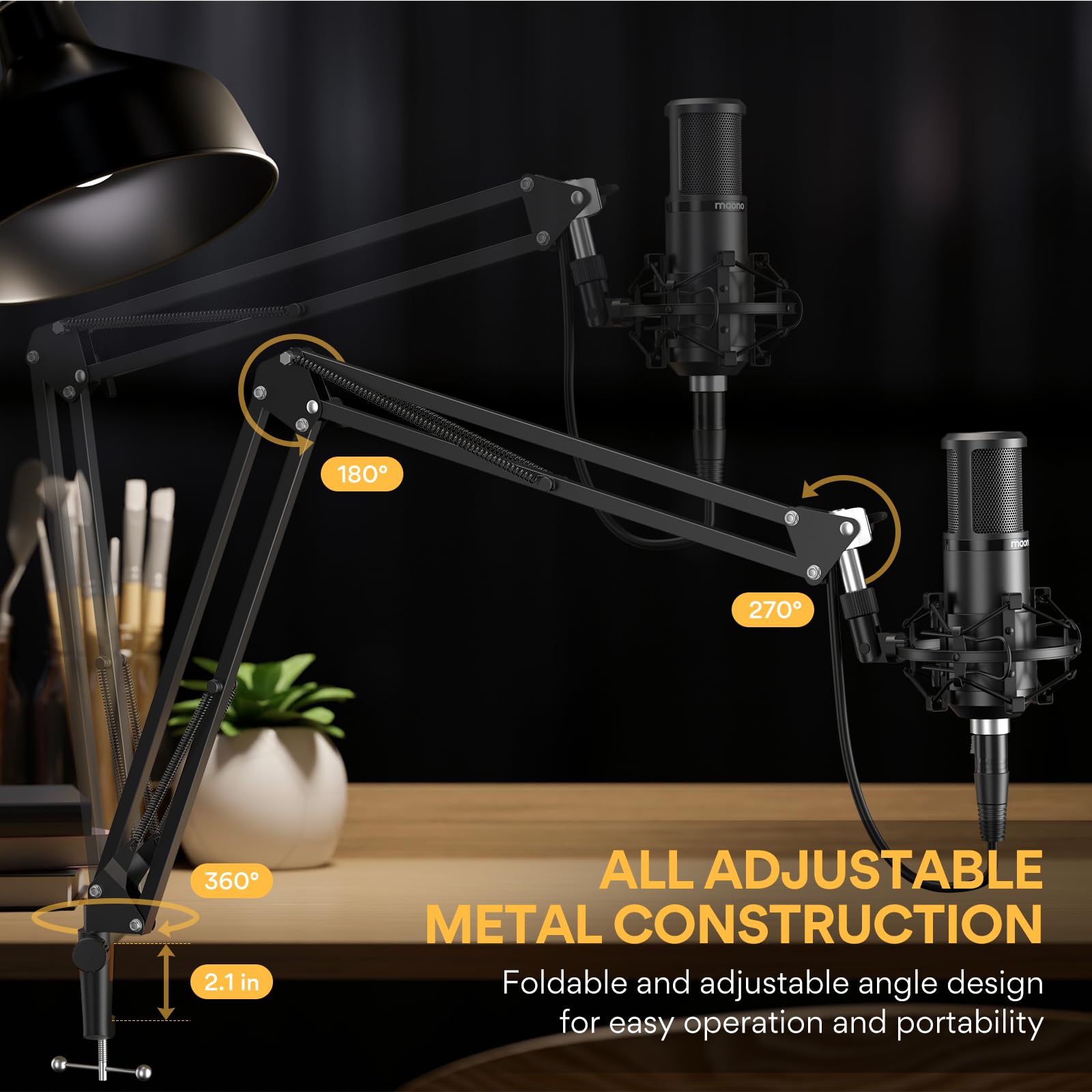 Foto 6 | Micrófono De Condensador Maono Pm320s Cardioid Studio Recording - Venta Internacional.