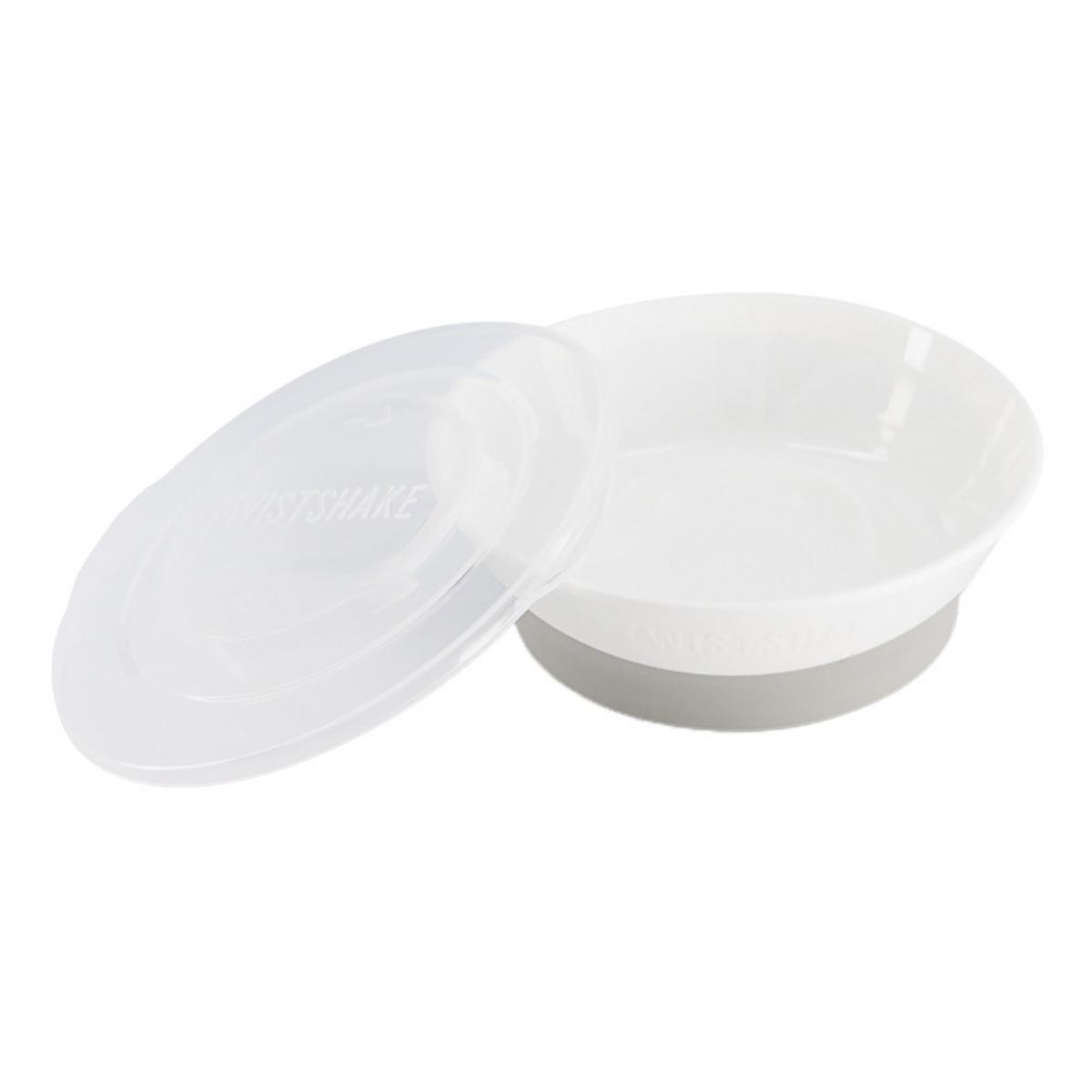 Foto 2 pulgar | Plato Bowl 6+m Twistshake color Blanco