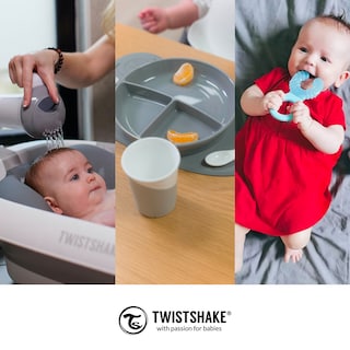 Foto 7 | Plato Bowl 6+m Twistshake color Blanco