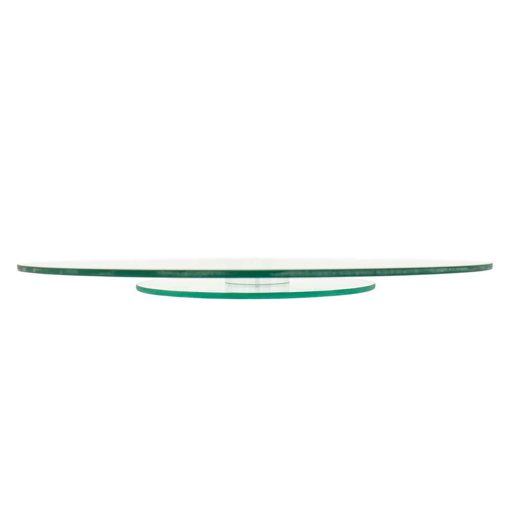 Foto 3 pulgar | Centro de Mesa Giratorio de Cristal Templado Lazy Susan - 75 cm