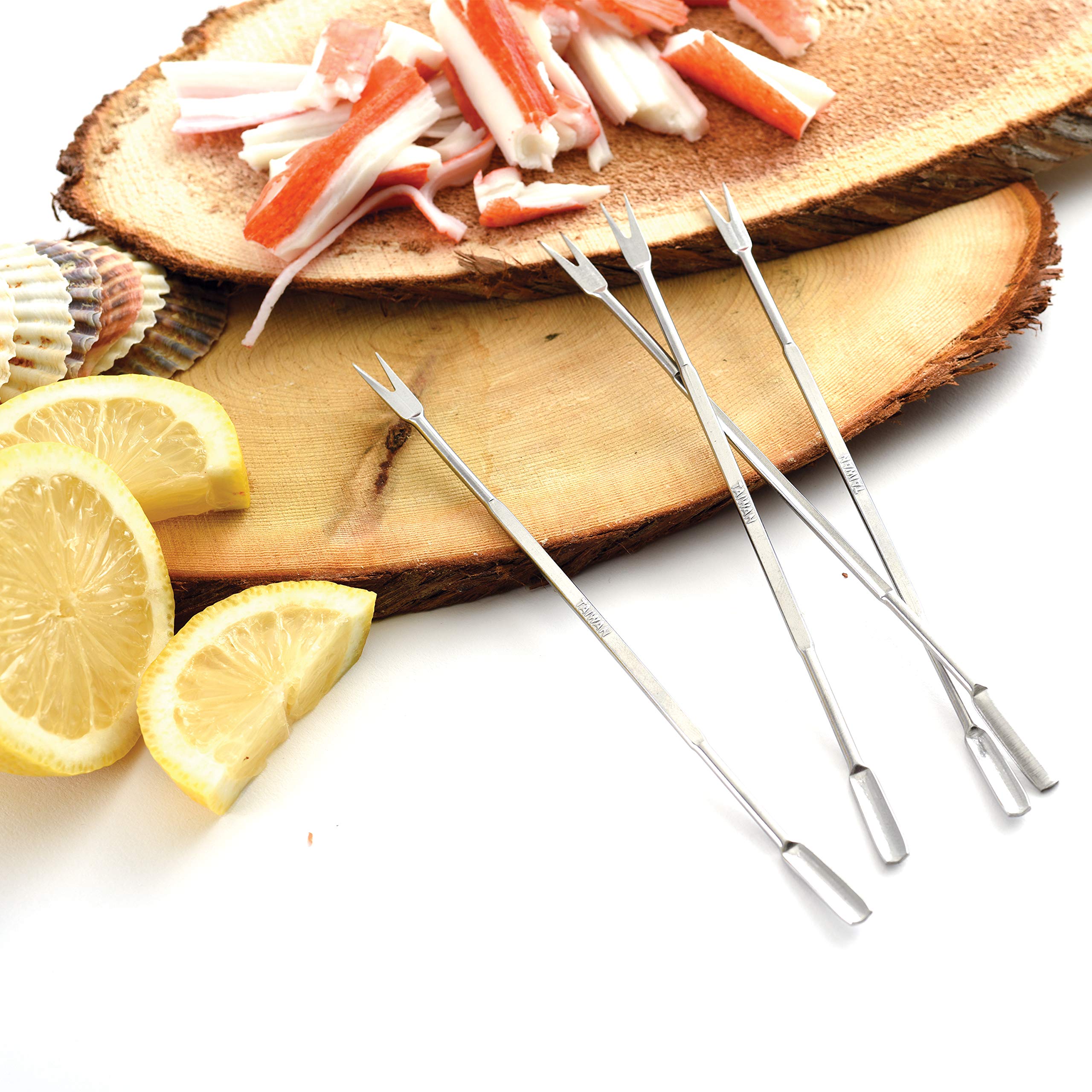 Foto 6 pulgar | Tenedores para Mariscos Norpro de Acero Inoxidable 17 cm 4 Unidades - Venta Internacional