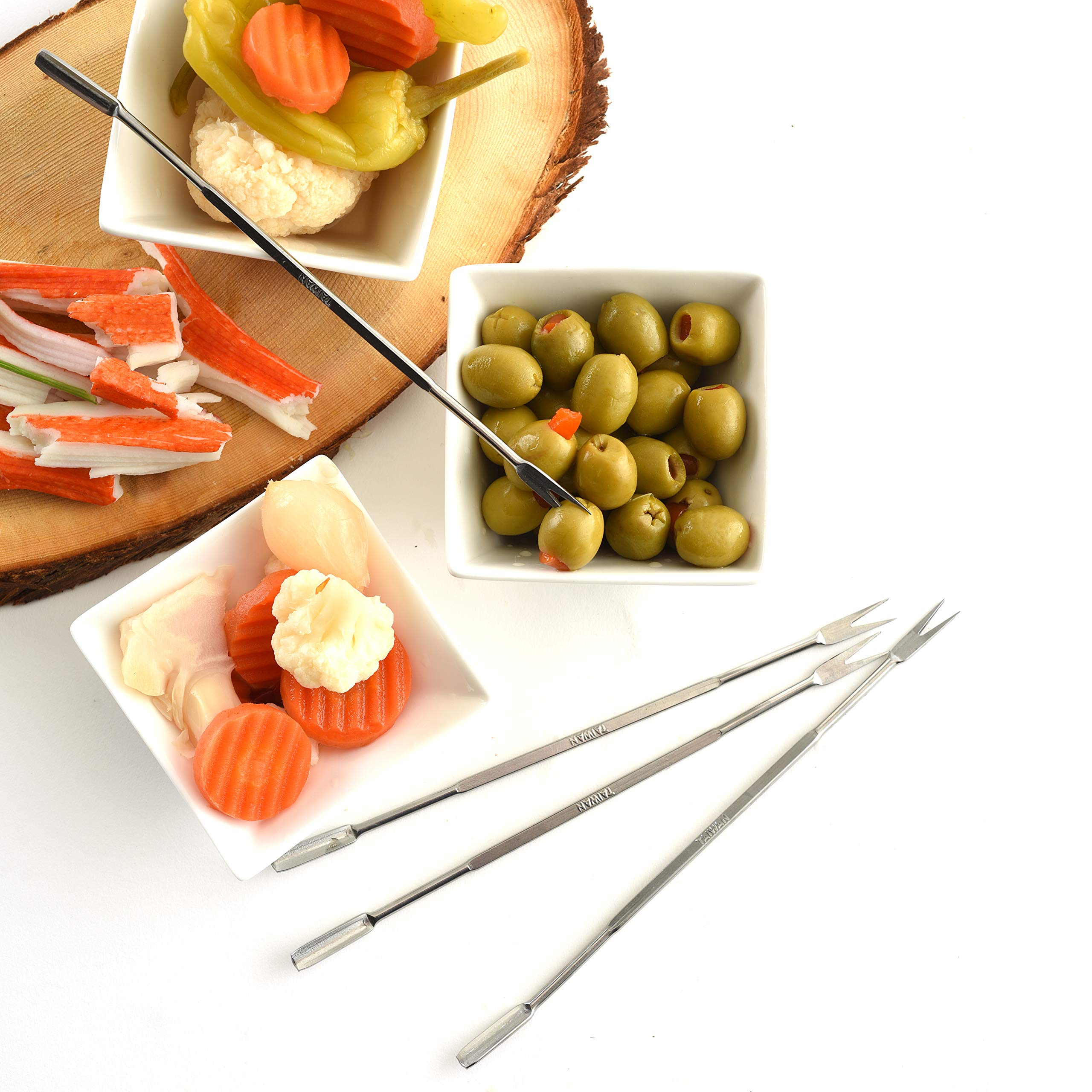 Foto 6 | Tenedores para Mariscos Norpro de Acero Inoxidable 17 cm 4 Unidades - Venta Internacional