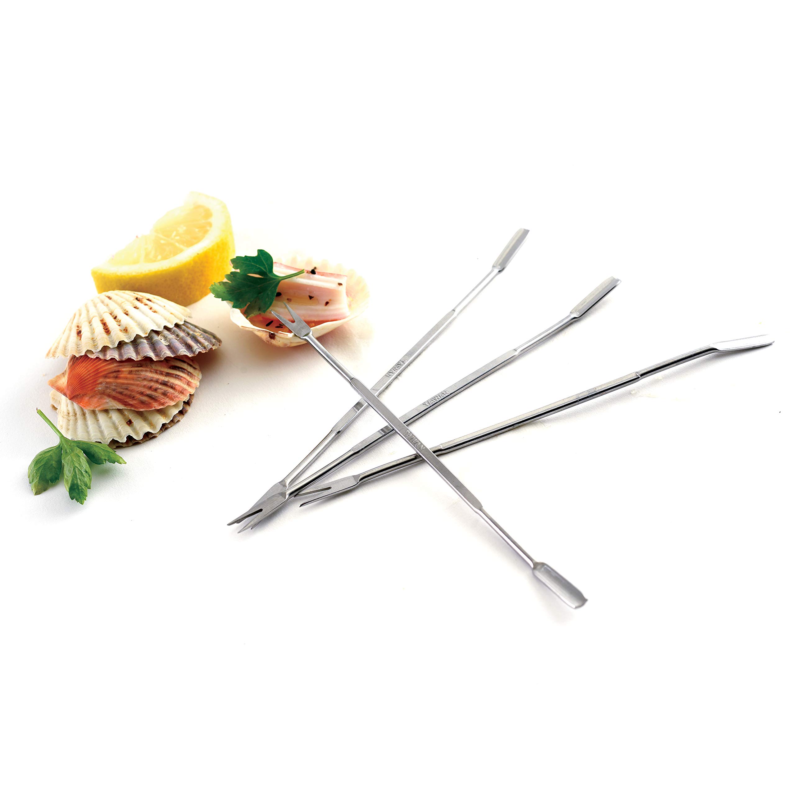 Foto 8 pulgar | Tenedores para Mariscos Norpro de Acero Inoxidable 17 cm 4 Unidades - Venta Internacional