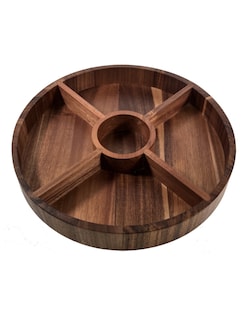 Foto 2 | Botanero de Madera Baum Brothers con 5 Compartimentos
