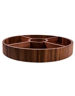 Foto 3 | Botanero de Madera Baum Brothers con 5 Compartimentos
