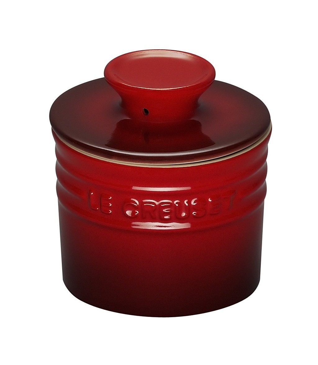 Foto 1 | Gres Butter Crock Le Creuset, 180 Ml, Color Cereza - Venta Internacional.