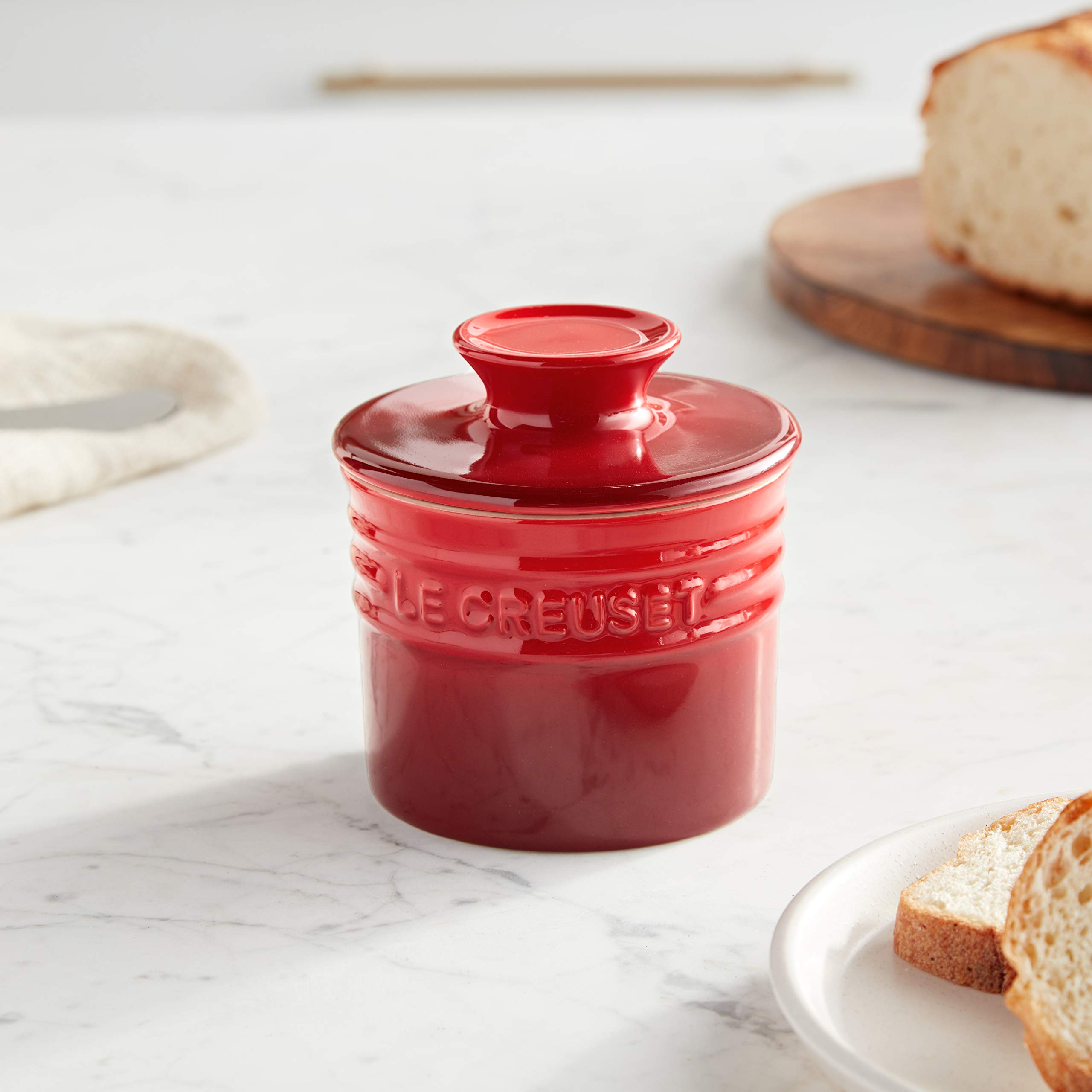 Foto 2 | Gres Butter Crock Le Creuset, 180 Ml, Color Cereza - Venta Internacional.