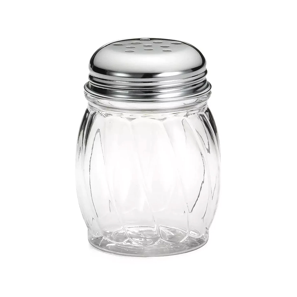 12 Saleros Pimienteros De Vidrio Con Tapa De Acero 120 Ml