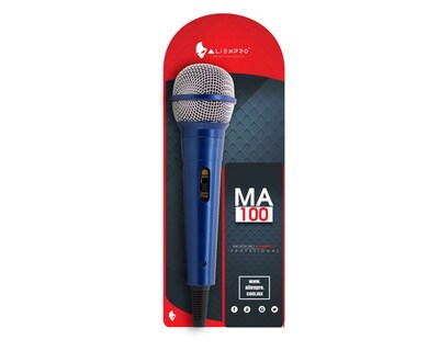 Foto 3 | Micrófono Alámbrico Alíen Pro Ma-100 color Negro/Dinámico/Unidireccional