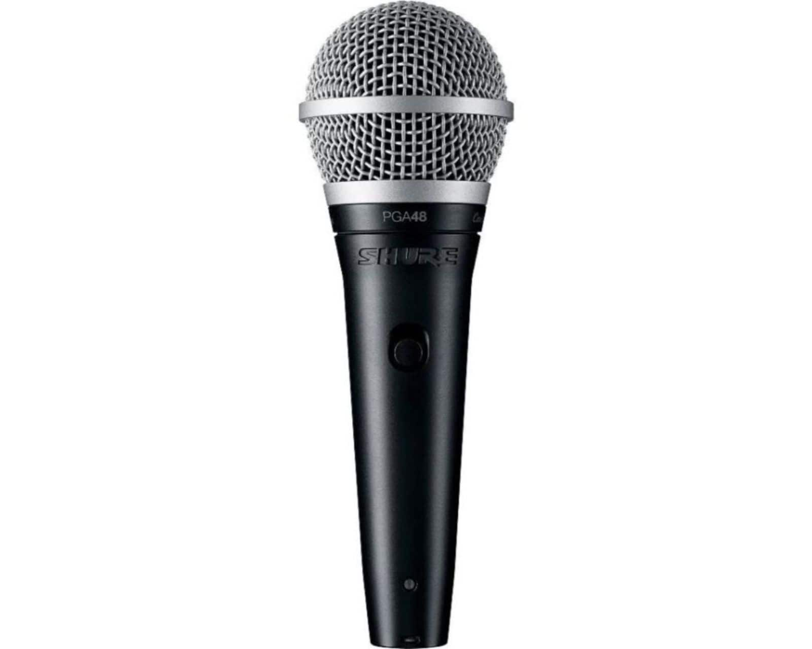 Micrófono Shure PGA48-XLR Negro de 1 Canal $995