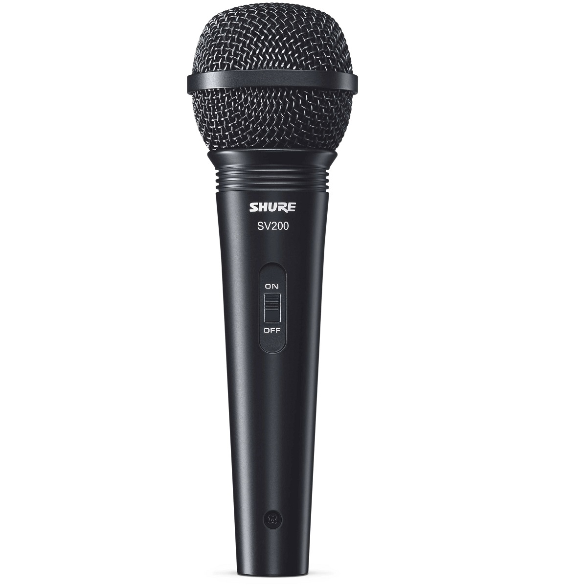 Micrófono Dinámico para Voces Shure Sv200 color Negro