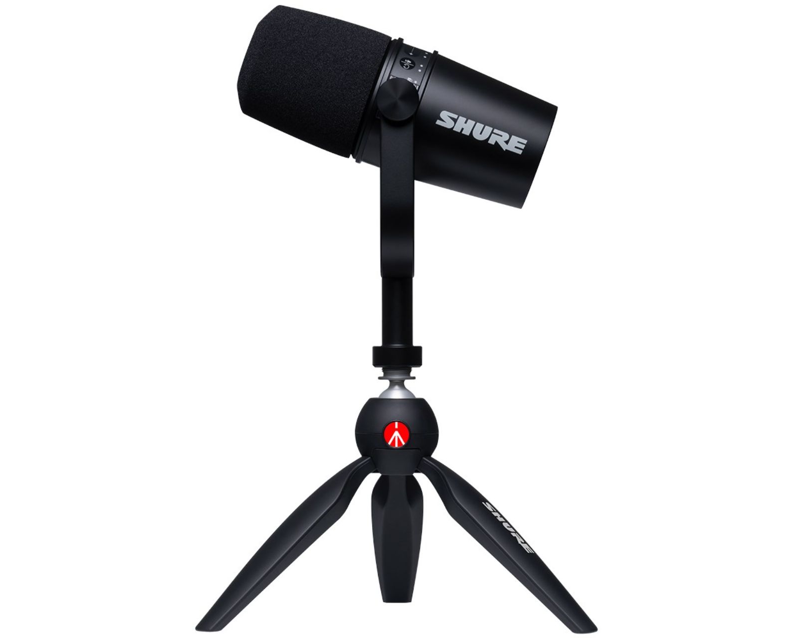 Foto 1 | Micrófono Podcast Shure Mv7-k-bndl Tripie Manfrotto Pixi Mini