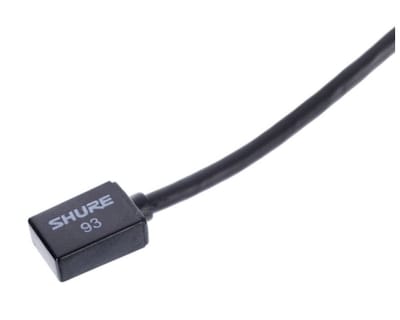 Foto 2 | Micrófono de Solapa Shure WL93 color Negro Omnidireccional