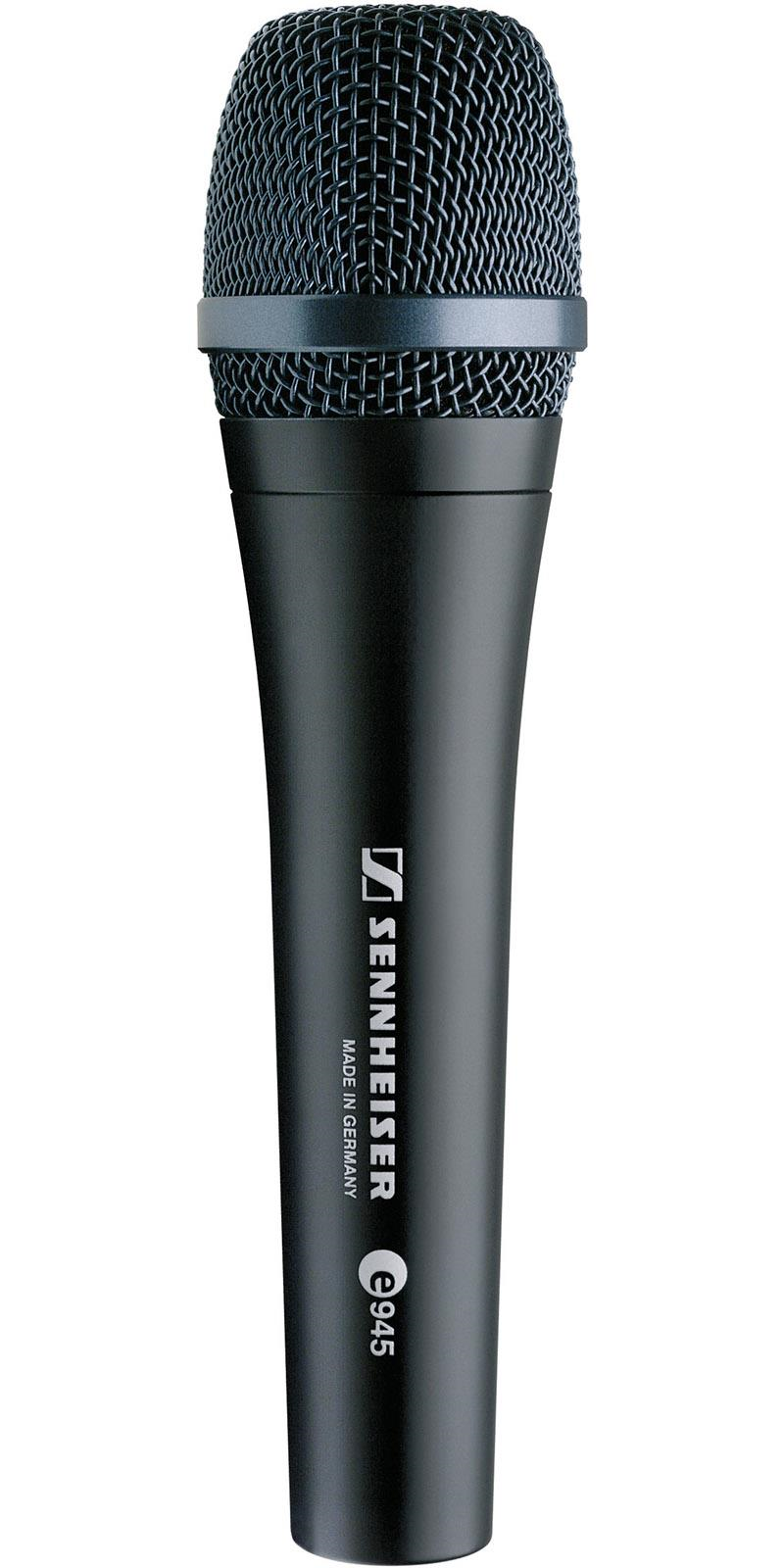 Micrófono Sennheiser Evolution E 945 Dinámico Supercardioide Negro