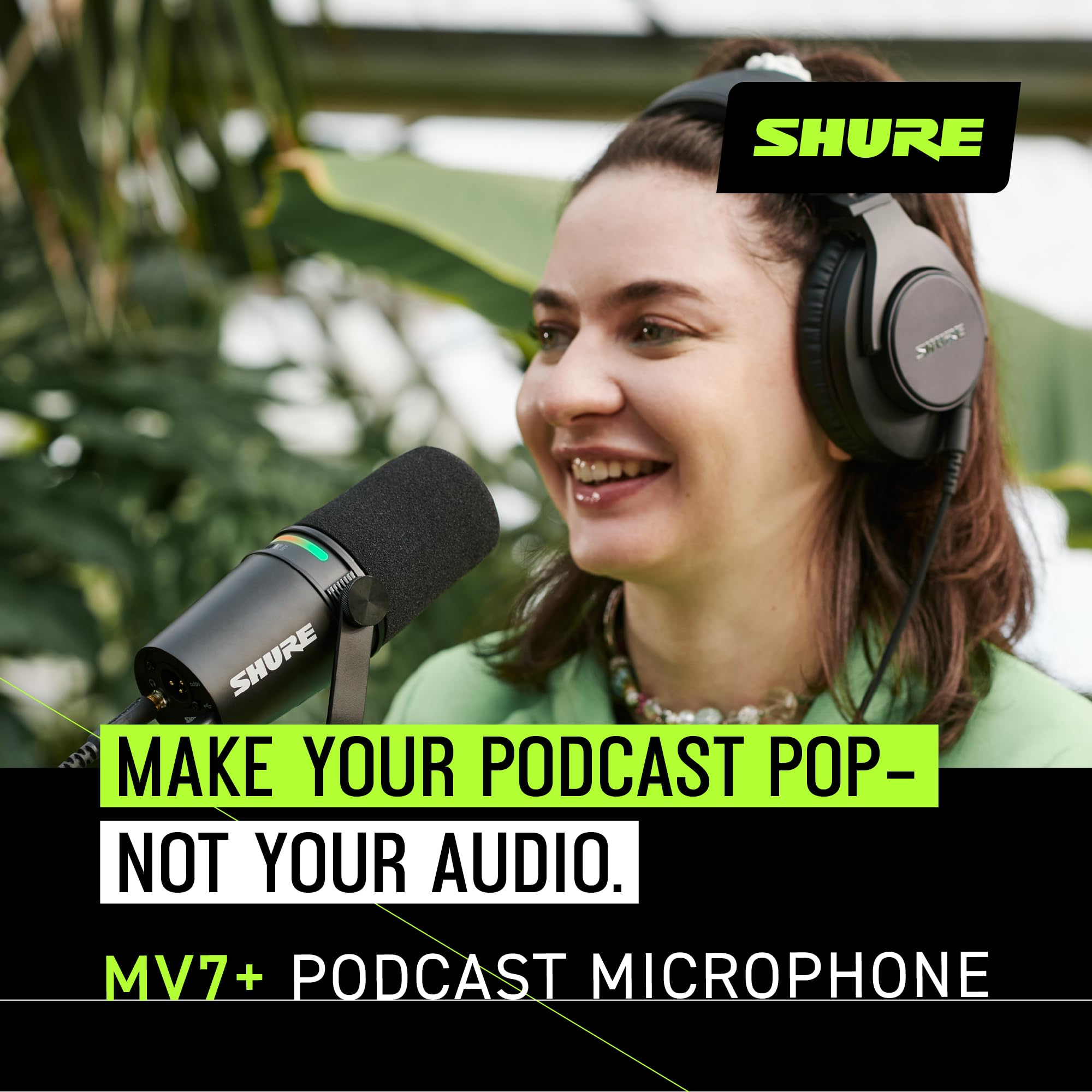 Foto 6 pulgar | Micrófono Shure Mv7+ Podcast Dynamic Usb-c Y Xlr - Negro - Venta Internacional.