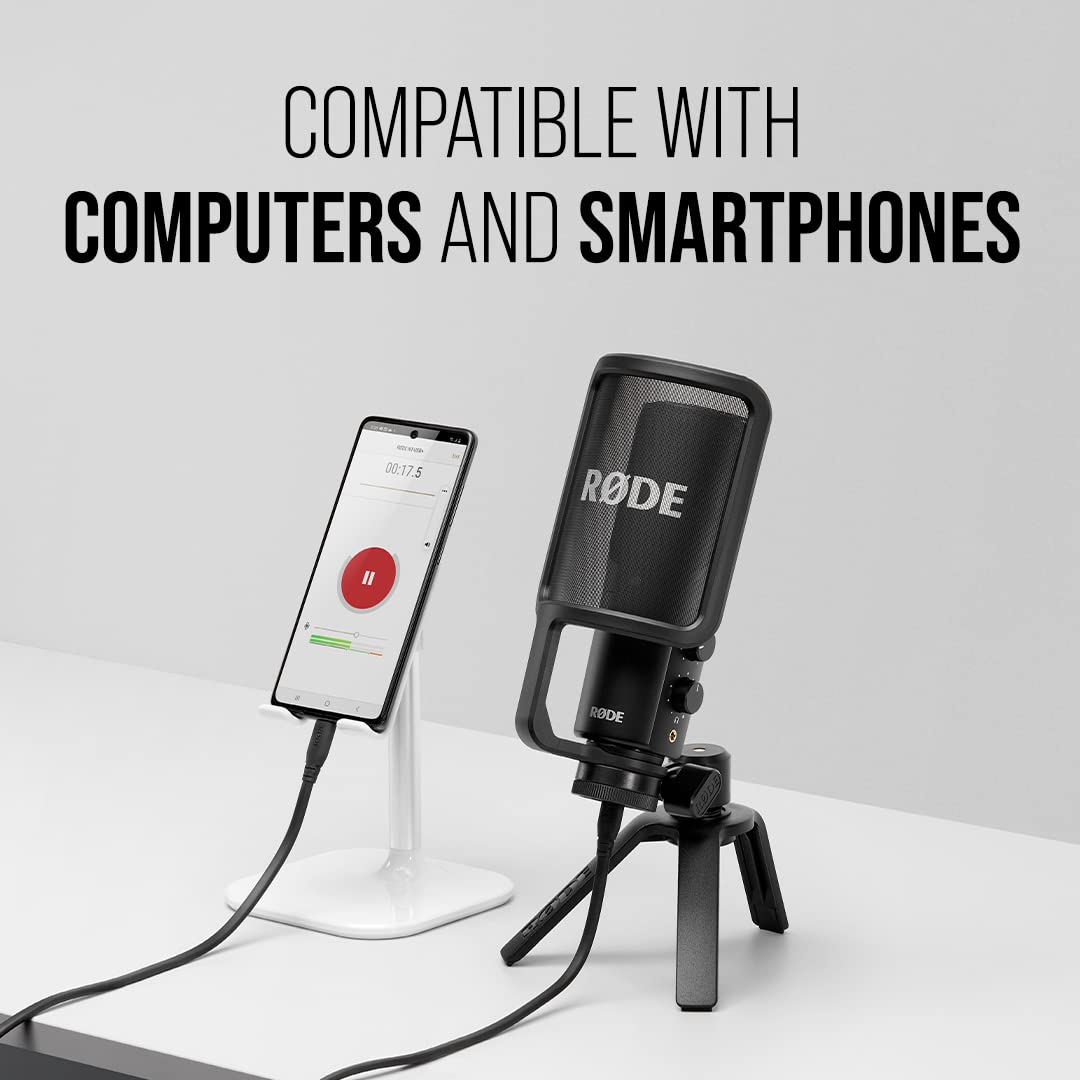 Foto 3 pulgar | Micrófono Rode Nt-usb+ Usb Con Condensador De Nivel Profesional - Venta Internacional.