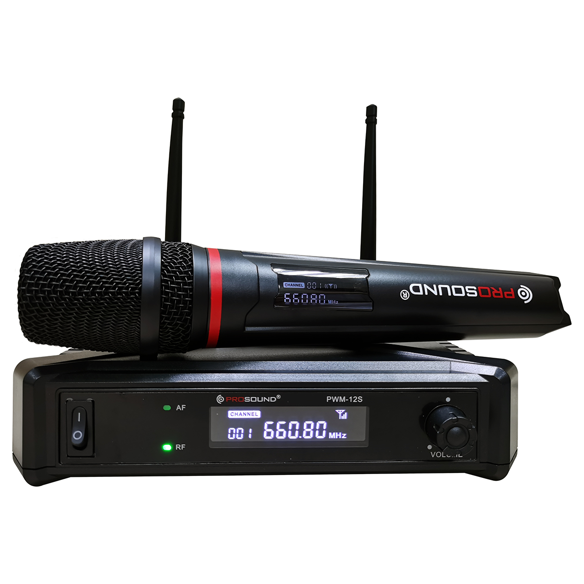 Micrófono Inalámbrico De Mano Uhf Prosound Pwm-12s