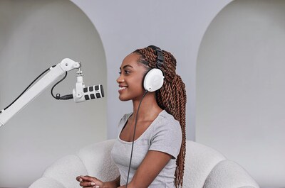 Foto 3 | Micrófono Rode Podmic Cardioid Dynamic Broadcast - Blanco - Venta Internacional.