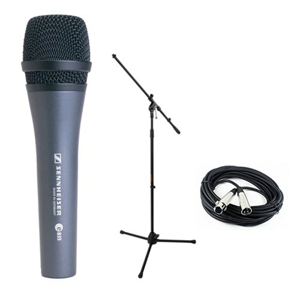Foto 2 pulgar | Micrófono Sennheiser E835 Dynamic Handheld Vocal Con Soporte - Venta Internacional.