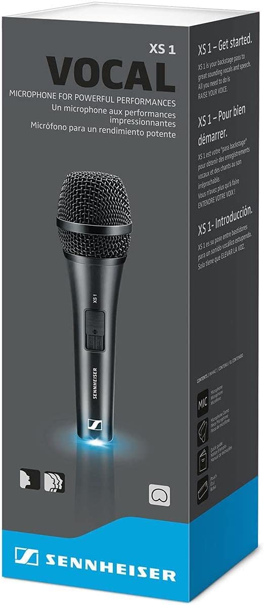 Foto 4 pulgar | Micrófono Dinámico Portátil Sennheiser Xs 1 Negro - Venta Internacional.