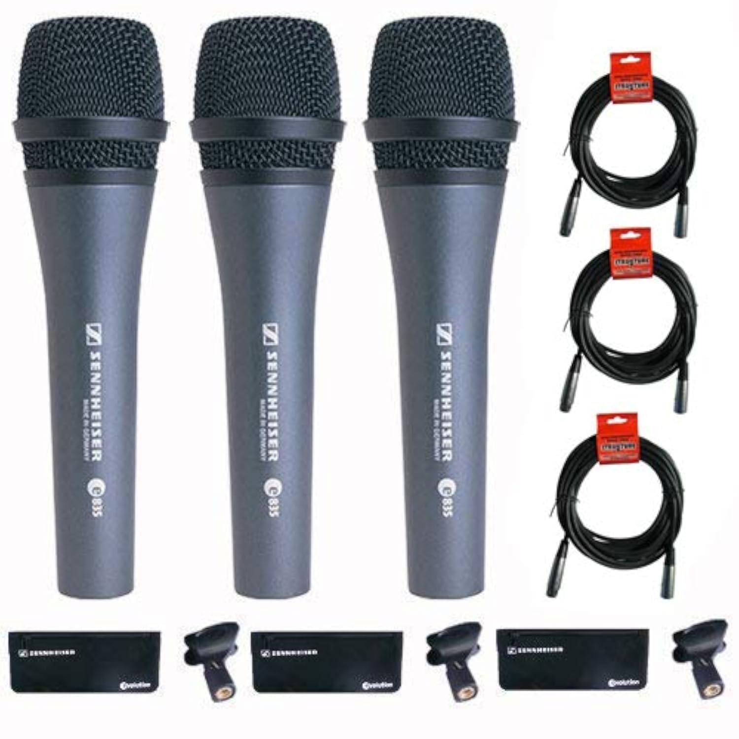 Micrófono Sennheiser E 835 Con Cable Cardioide Portátil Dinámico - Venta Internacional.