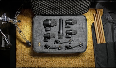 Foto 2 | Kit De Micrófono De Batería Shure Pg Alta De 5 Piezas Para Interpretar/grabar - Venta Internacional.