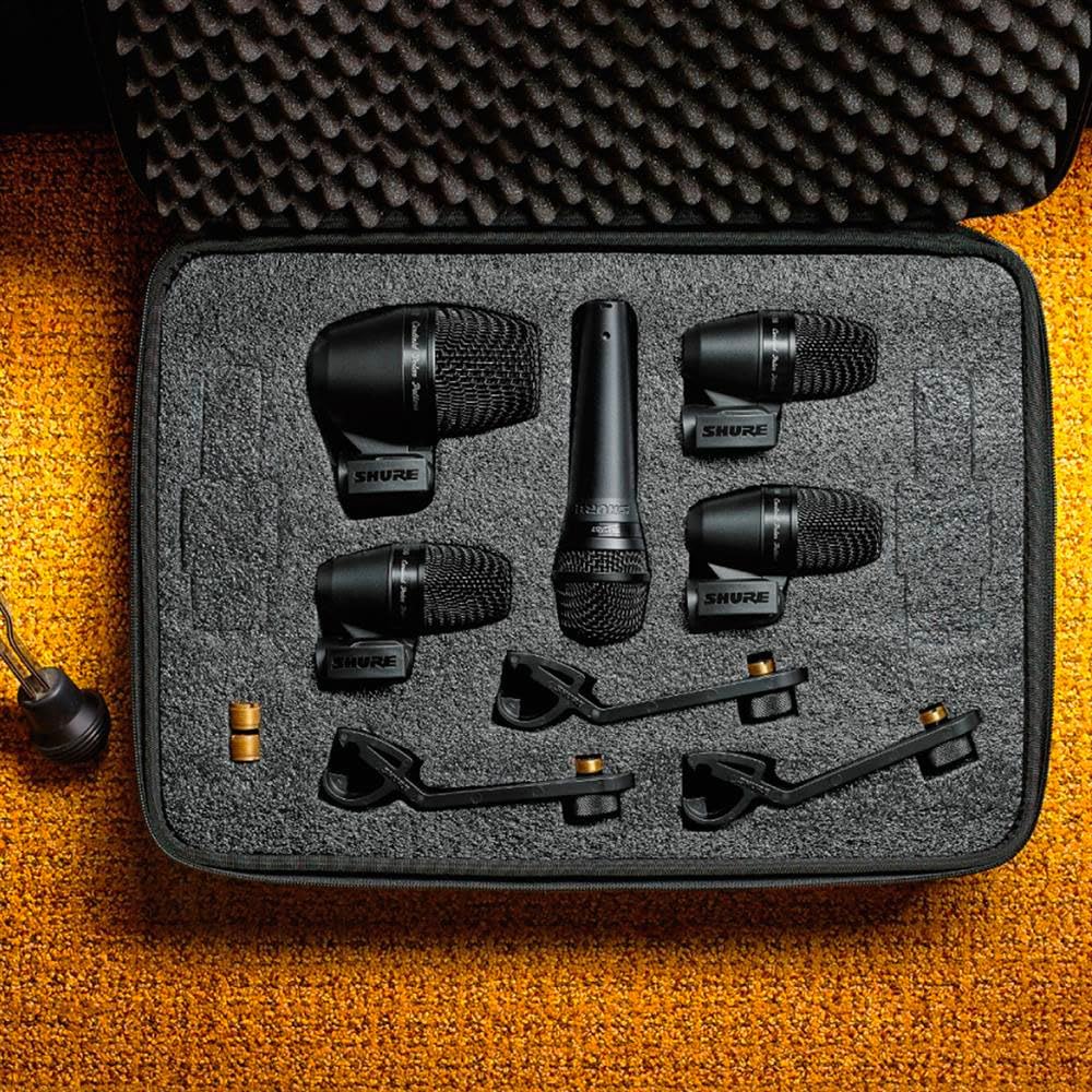 Foto 4 pulgar | Kit De Micrófono De Batería Shure Pg Alta De 5 Piezas Para Interpretar/grabar - Venta Internacional.
