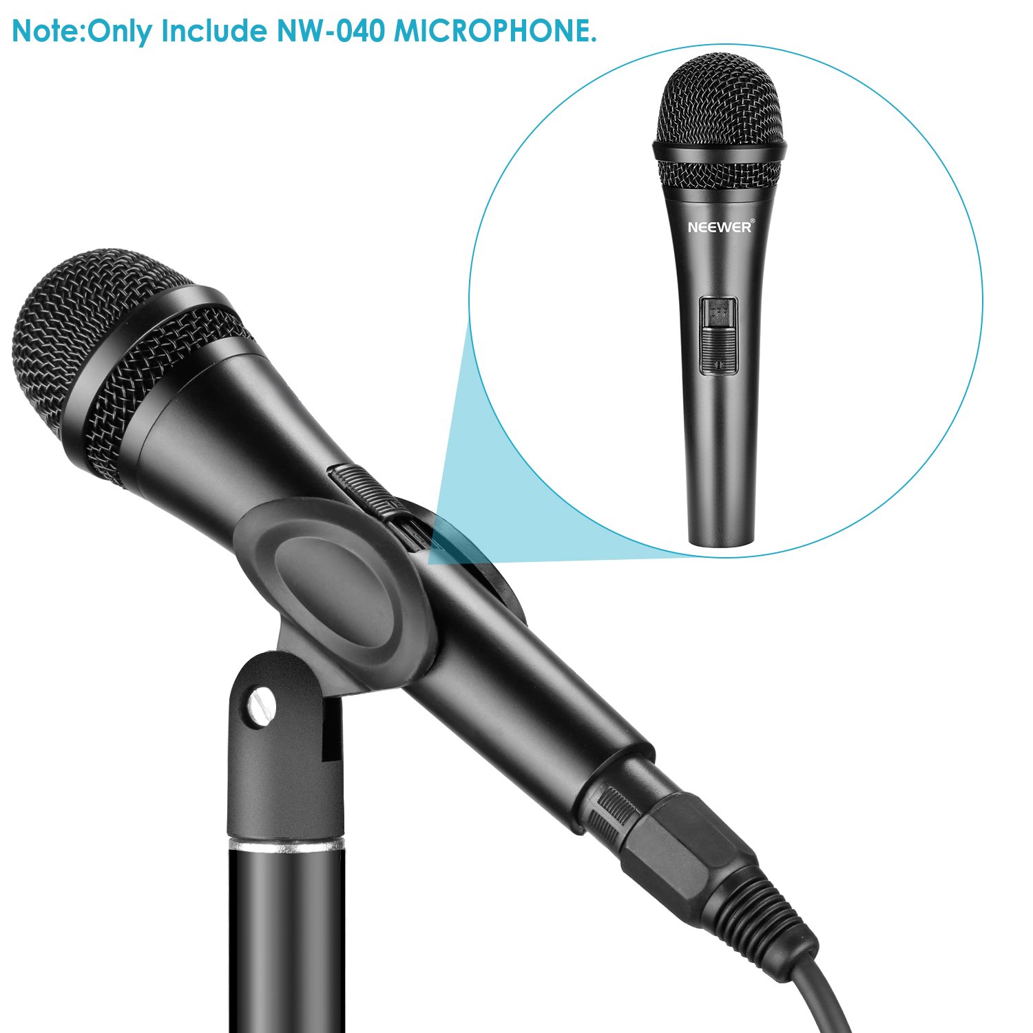 Foto 8 pulgar | Micrófono Neewer Cardioid Dynamic Nw-040 Con Cable Xlr - Venta Internacional.