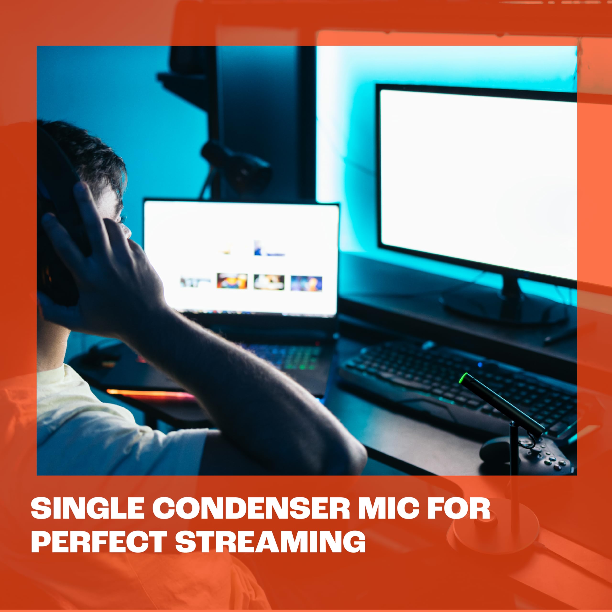 Foto 6 pulgar | Micrófono De Condensador Jbl Quantum Stream Talk Para Streaming - Venta Internacional.