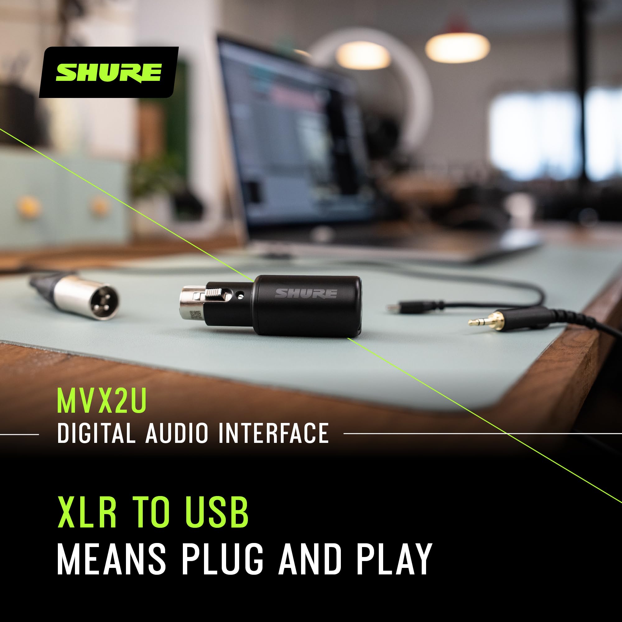 Foto 5 pulgar | Interfaz Digital Shure Mvx2u Xlr A Usb Con Conector Para Auriculares - Venta Internacional.