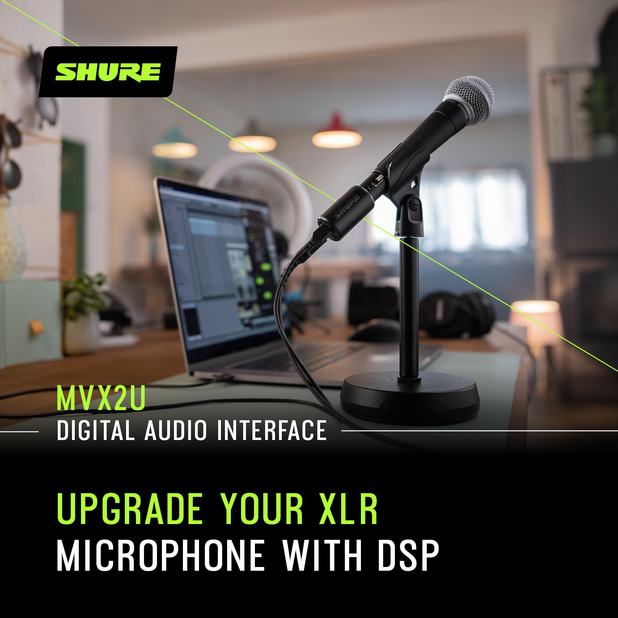Foto 6 | Interfaz Digital Shure Mvx2u Xlr A Usb Con Conector Para Auriculares - Venta Internacional.