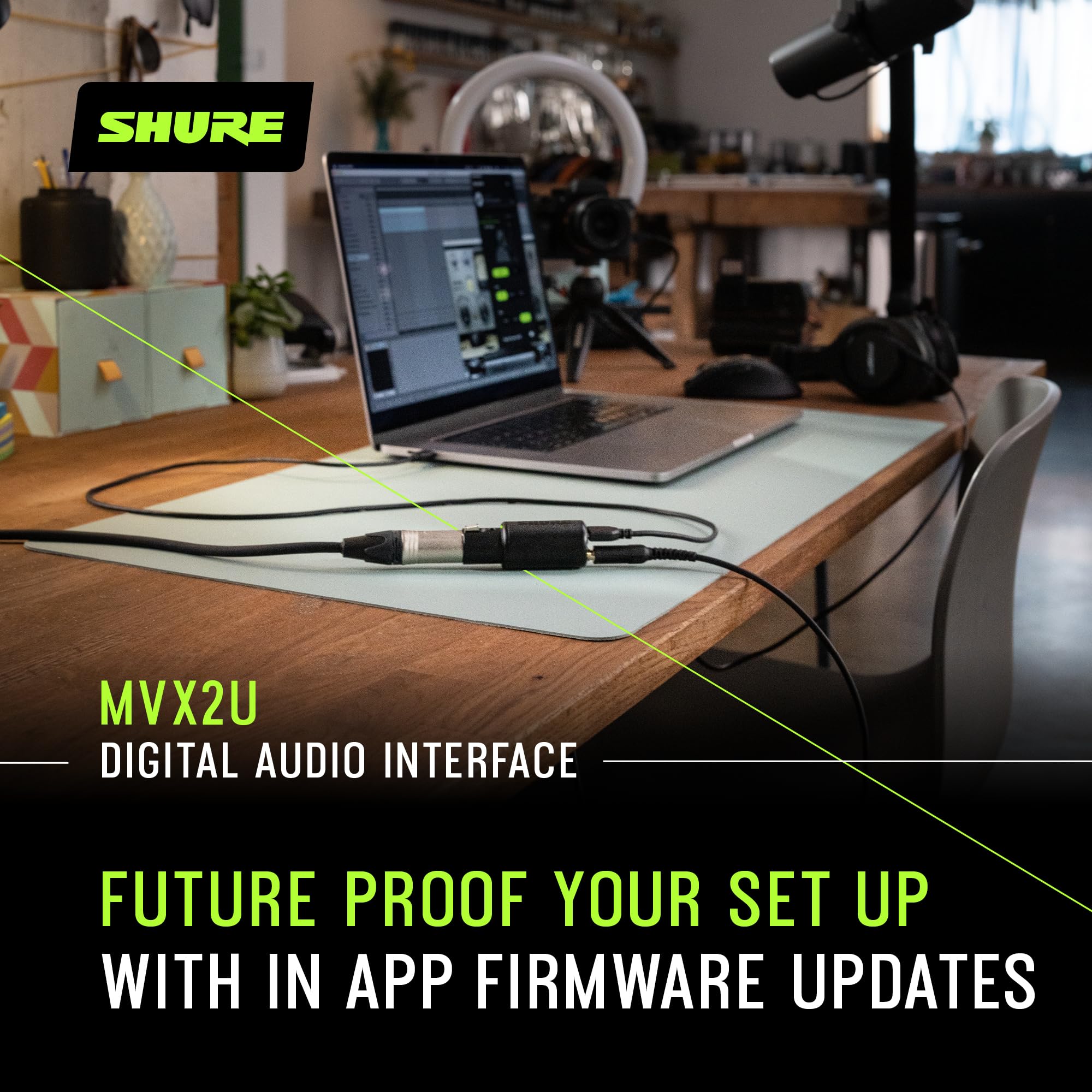 Foto 8 pulgar | Interfaz Digital Shure Mvx2u Xlr A Usb Con Conector Para Auriculares - Venta Internacional.