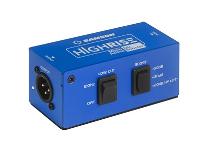 Foto 1 | Amplificador De Micrófono Samson Highrise Mono Active Para Micrófono Dinámico - Venta Internacional.