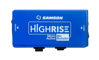 Foto 3 | Amplificador De Micrófono Samson Highrise Mono Active Para Micrófono Dinámico - Venta Internacional.