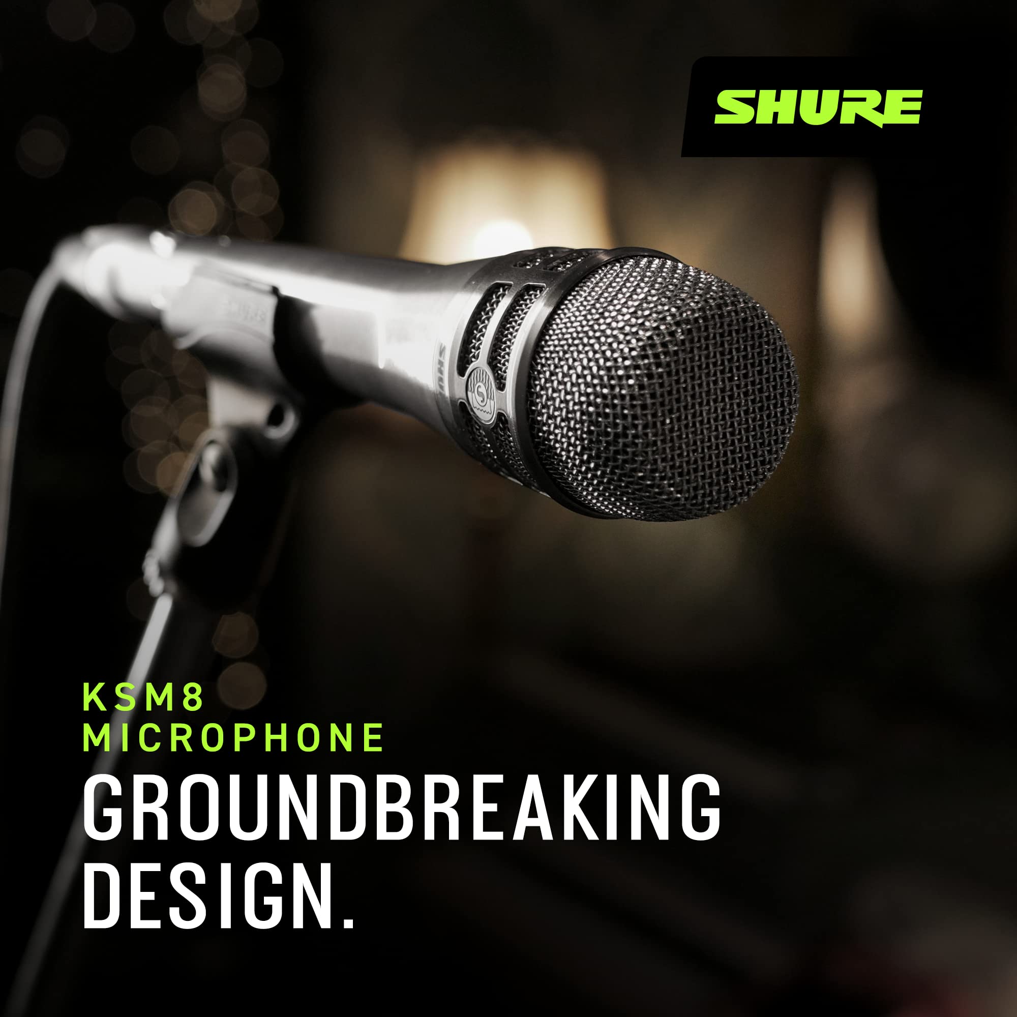 Foto 5 pulgar | Micrófono Vocal Shure Ksm8 Dualdyne Cardioid Dynamic - Níquel - Venta Internacional.