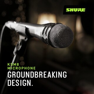 Foto 4 | Micrófono Vocal Shure Ksm8 Dualdyne Cardioid Dynamic - Níquel - Venta Internacional.