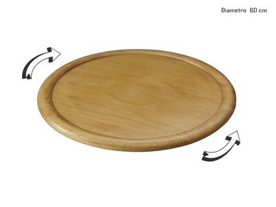 Foto 3 | Charola Giratoria Hogare Lazy Susan 60 cm Aile