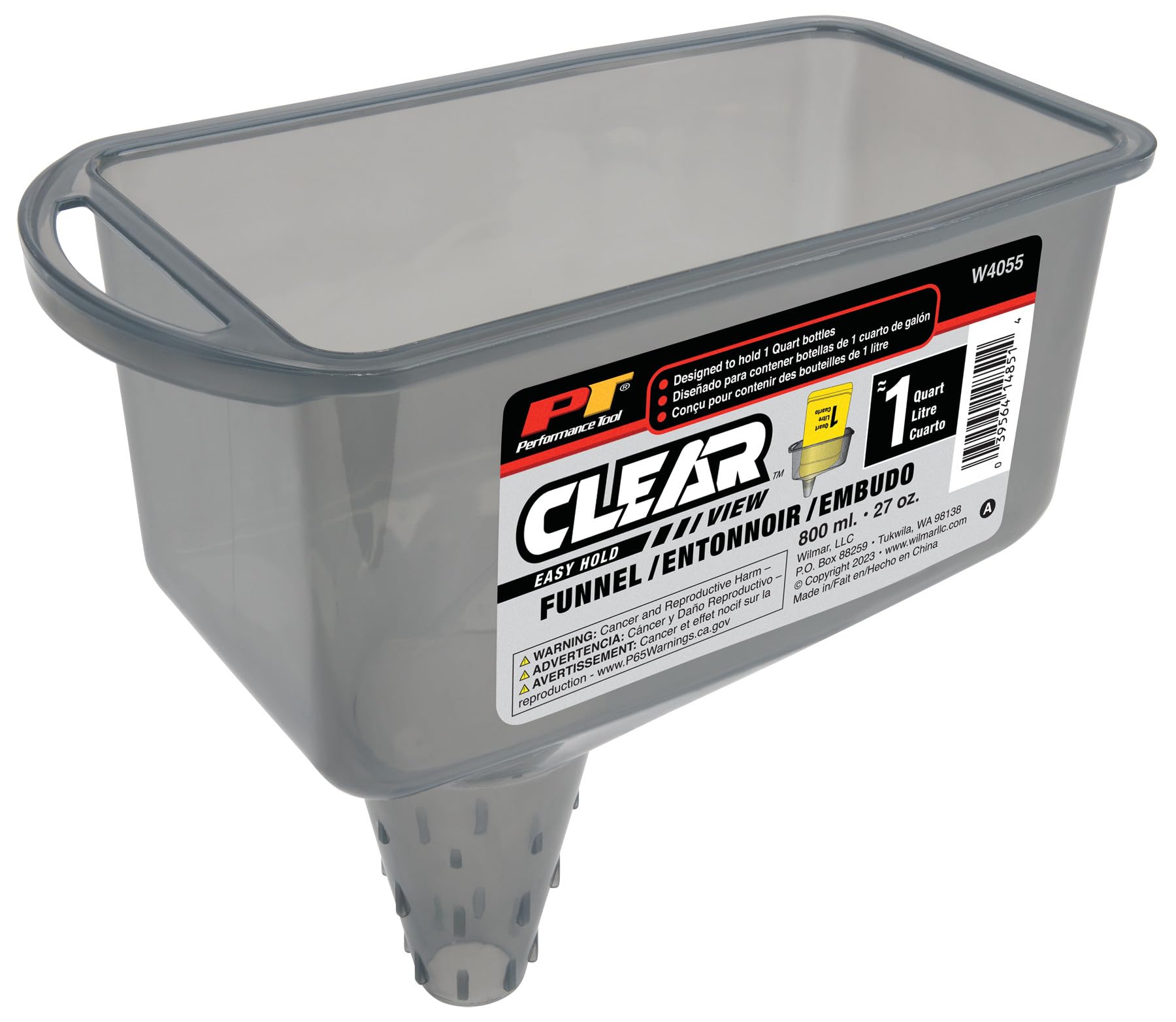 Foto 1 | Herramienta Funnel Performance W4055 Clear View Easy Hold, 1 Litro - Venta Internacional.