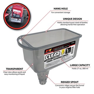 Foto 4 | Herramienta Funnel Performance W4055 Clear View Easy Hold, 1 Litro - Venta Internacional.