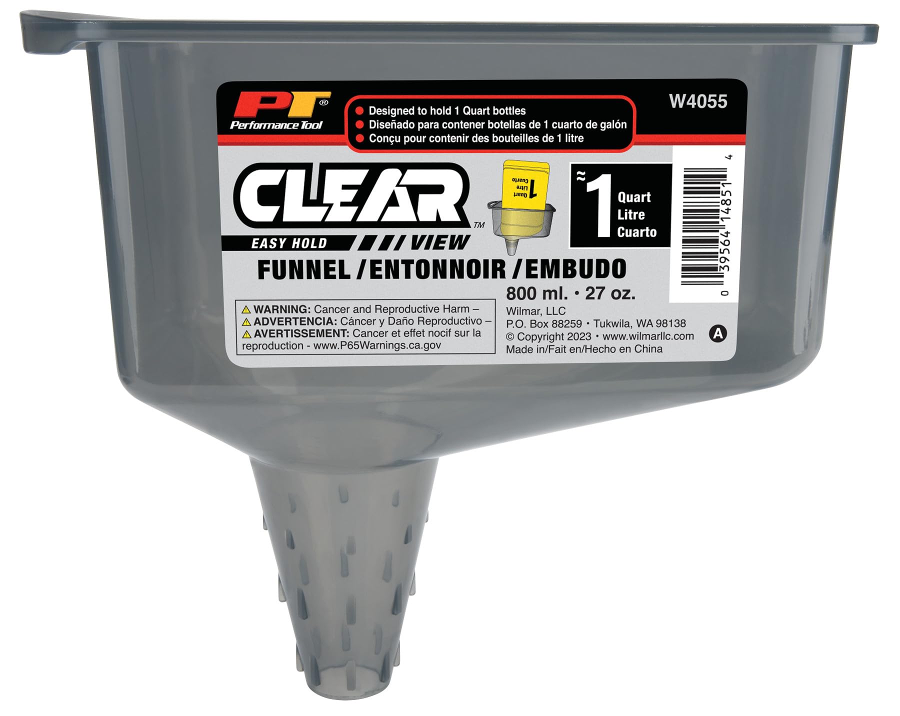 Foto 7 | Herramienta Funnel Performance W4055 Clear View Easy Hold, 1 Litro - Venta Internacional.