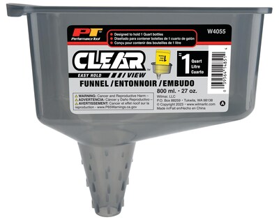 Foto 7 | Herramienta Funnel Performance W4055 Clear View Easy Hold, 1 Litro - Venta Internacional.
