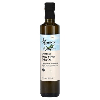 Foto 1 | Aceite De Oliva Orgánico Extra Virgen Sky Organics 500 Ml - Venta Internacional.