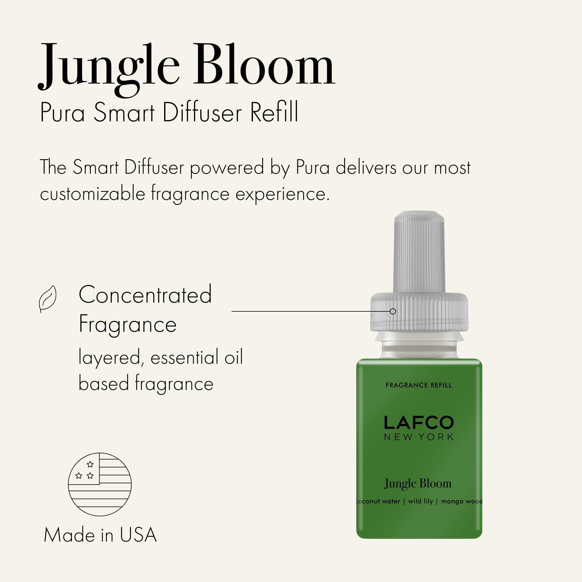 Foto 2 | Recarga De Difusor Inteligente Lafco New York Pura Jungle Bloom X2 - Venta Internacional.