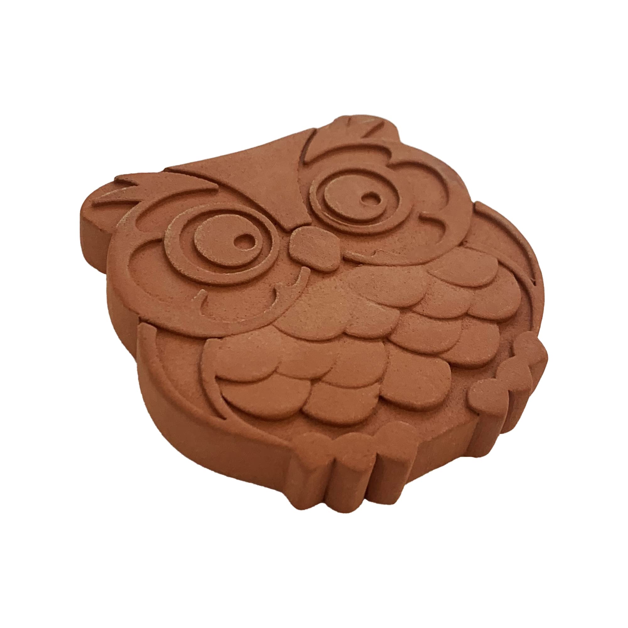 Foto 2 | Set De 2 Búhos Terracotta Brown Sugar Keeper And Saver Fox Run - Venta Internacional.