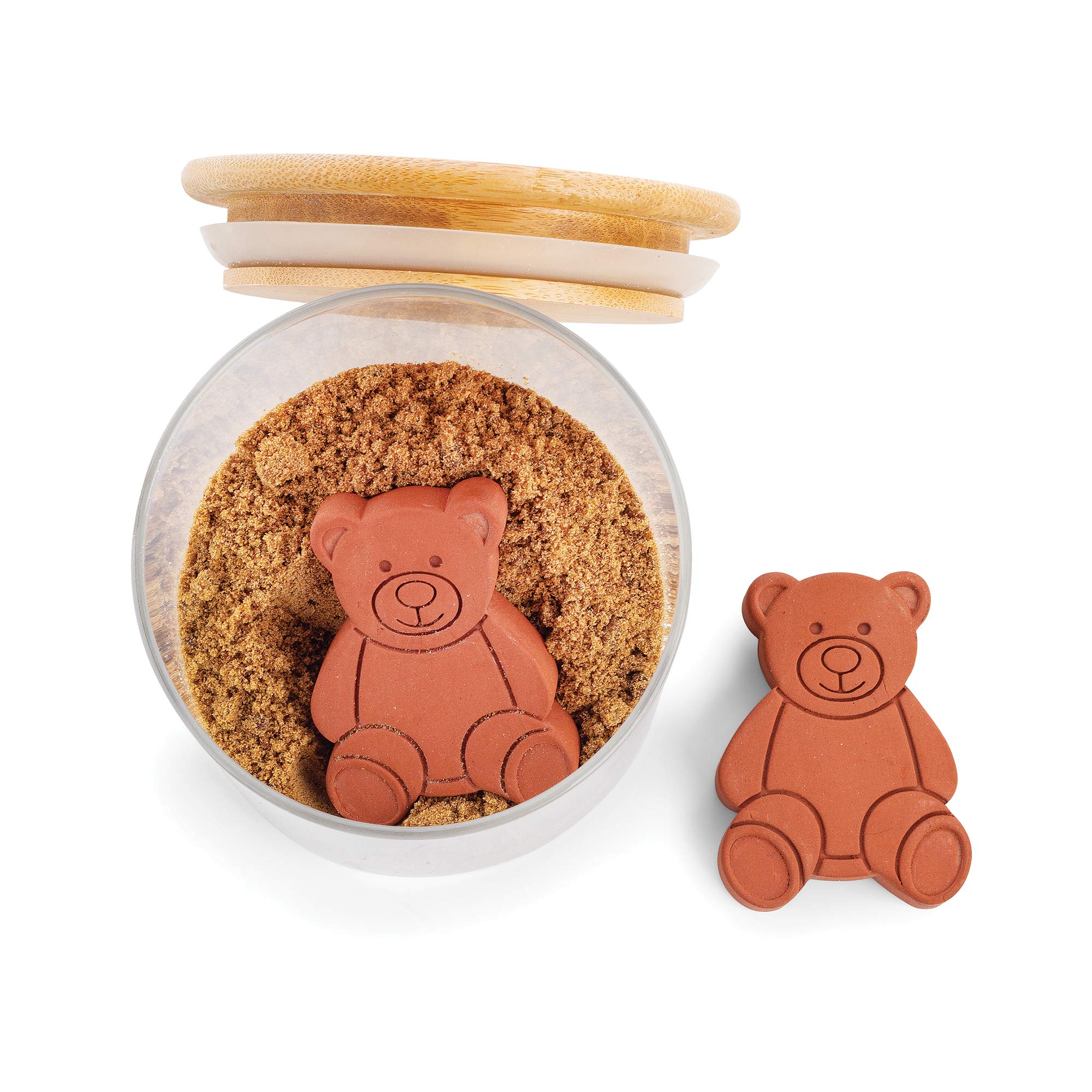 Foto 5 pulgar | Set De 2 Unidades De Terracota Brown Sugar Keeper And Saver Fox Run Bear - Venta Internacional.