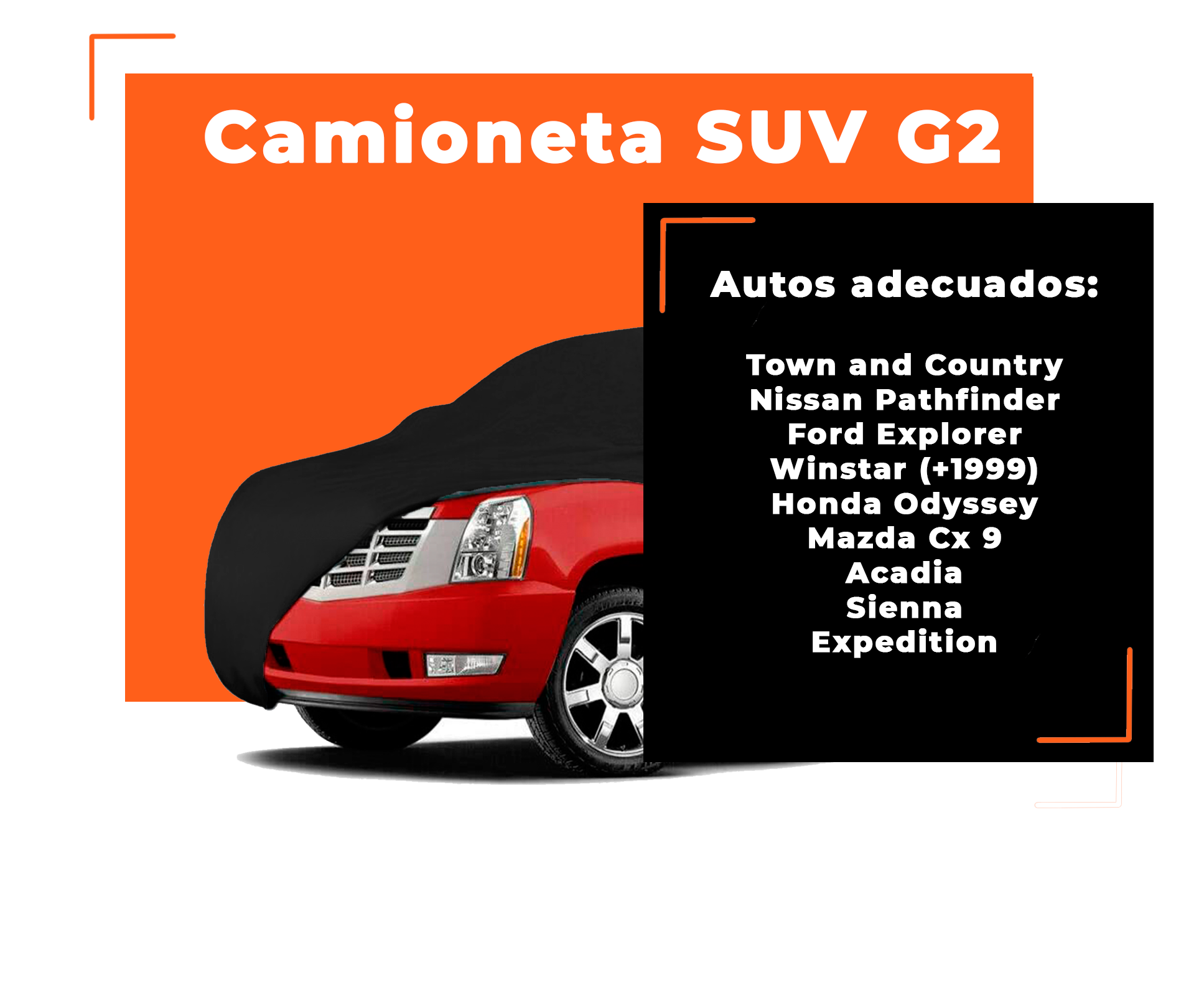 Foto 2 | Funda Super Útil color Negro para Camioneta Suv XXL G2 Transpirable